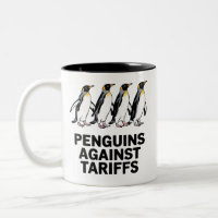 Pinguins Antigos Protestam Contra Tarifas Engraçad