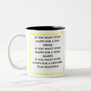 CANECA DE CAFÉ EM DOIS TONS PINOCHLE