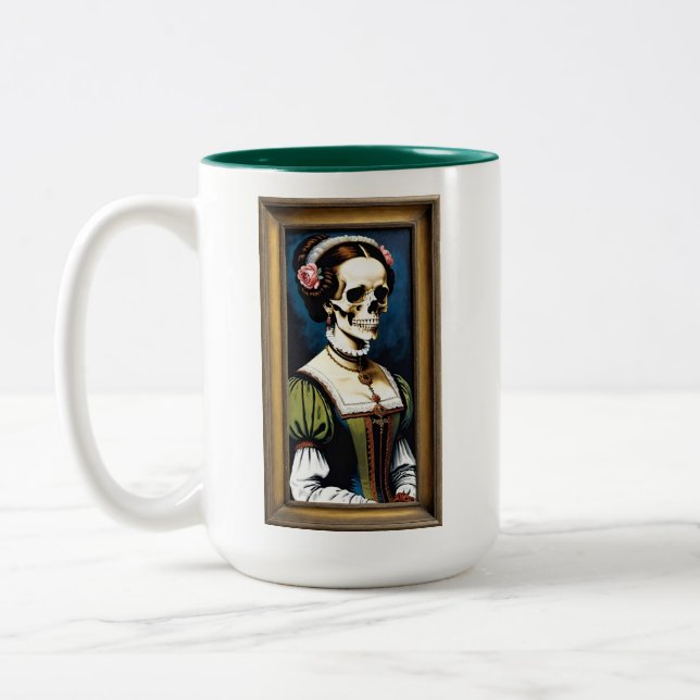 Caneca De Café Em Dois Tons Pinta-me Bonito (Esquerda)