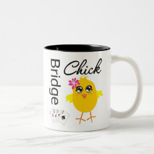 Caneca De Café Em Dois Tons Pintinho da ponte
