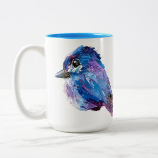 Caneca De Café Em Dois Tons Pintinhos do Alasca 15oz. DROGA DE NOME DO Mug_NO