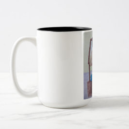 Caneca De Café Em Dois Tons Pintor - Pintor