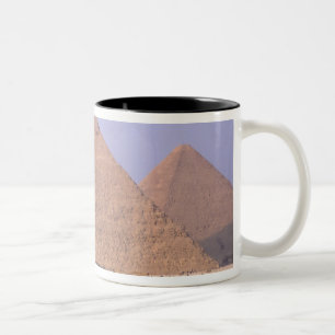 Caneca De Café Em Dois Tons Pirâmide de Menkaure Mycerinus), Pirâmide de