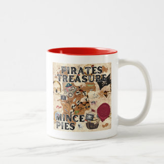 Caneca De Café Em Dois Tons Pirates Treasure - Mince Pies