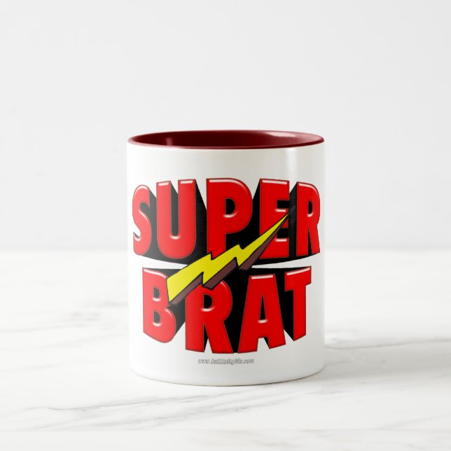 Caneca De Café Em Dois Tons Pirralho super (Centro)
