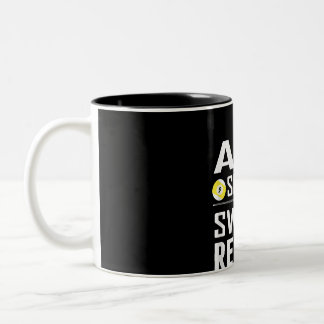Caneca De Café Em Dois Tons Piscina engraçada Billiard T Aim Disparo Jure Repe