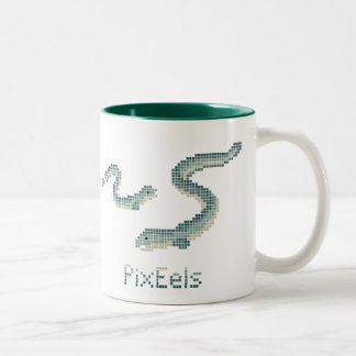 Caneca De Café Em Dois Tons PixEels Mug