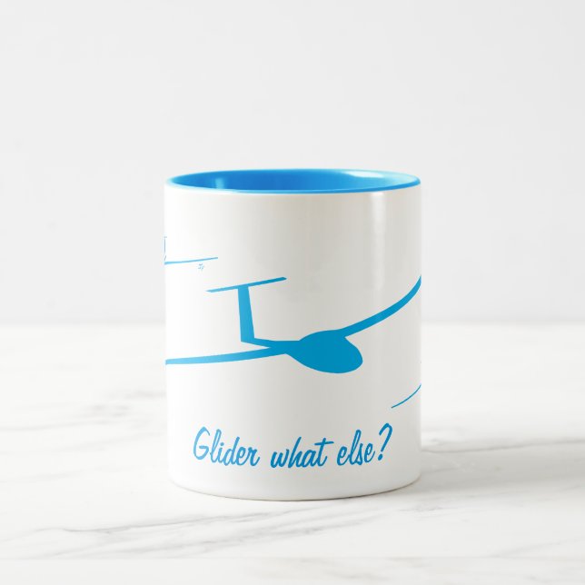 Caneca De Café Em Dois Tons Planador que outro? (Centro)