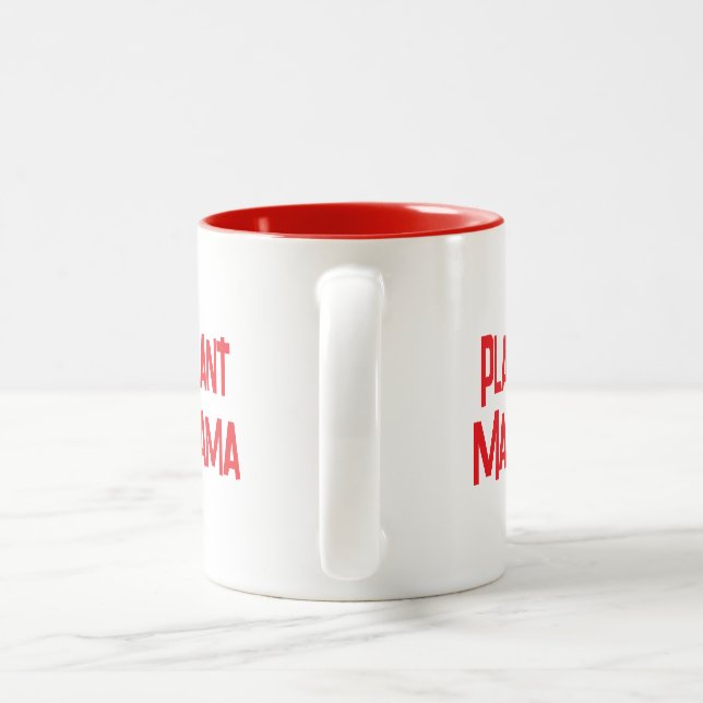 Caneca De Café Em Dois Tons Plant Mama Mug (Alça)