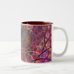 Caneca De Café Em Dois Tons plástico da floresta