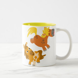 Caneca De Café Em Dois Tons Playon Ponies Mug