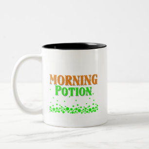 Caneca De Café Em Dois Tons Poção da Manhã