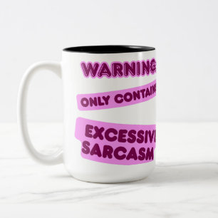 Caneca De Café Em Dois Tons Pode Conter Sarcasmo Excessivo