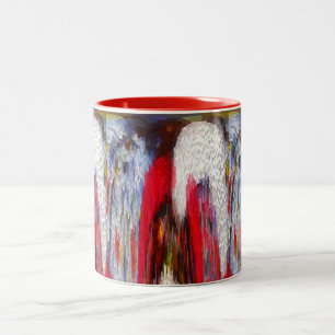 Caneca De Café Em Dois Tons Poder da neve