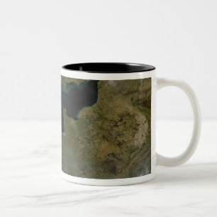 Caneca De Café Em Dois Tons Poluição fora de France