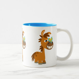 Caneca De Café Em Dois Tons Pônea de Butterfly