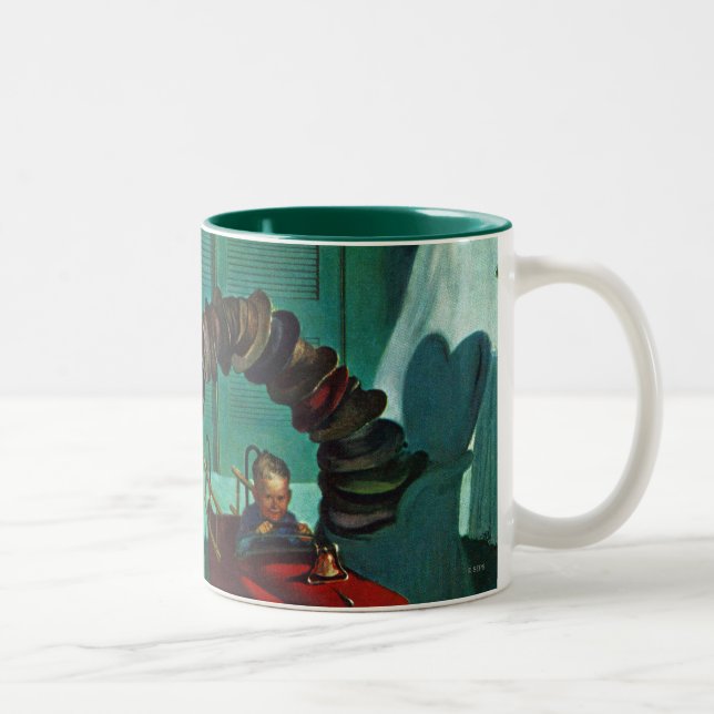 Caneca De Café Em Dois Tons Ponte do chapéu (Direita)