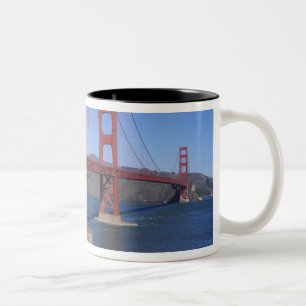 Caneca De Café Em Dois Tons Ponte Golden Gate, São Francisco, Califórnia, 8
