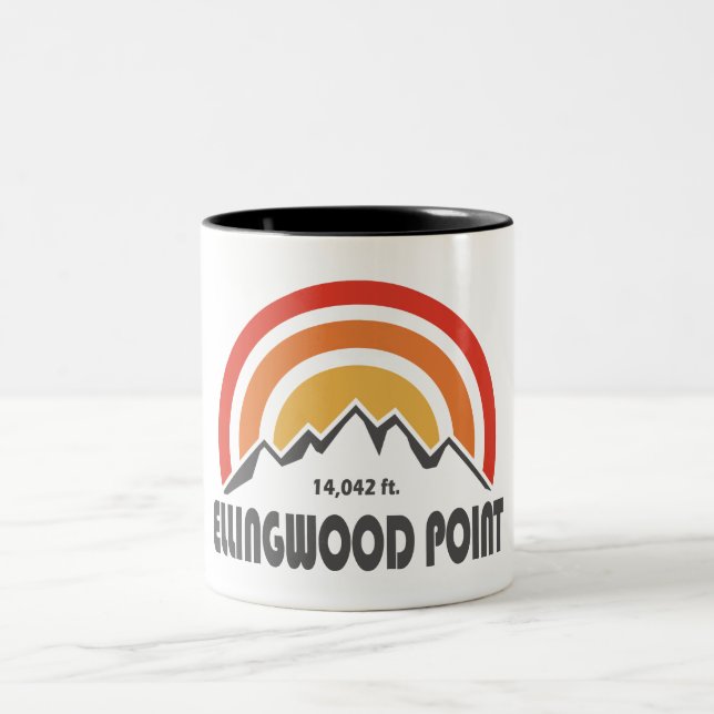 Caneca De Café Em Dois Tons Ponto de Ellingwood (Centro)