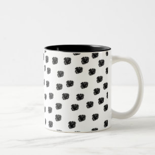 Caneca De Café Em Dois Tons Pontos Dalmatian