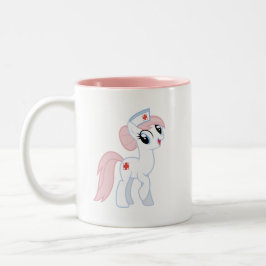 Caneca De Café Em Dois Tons Pony