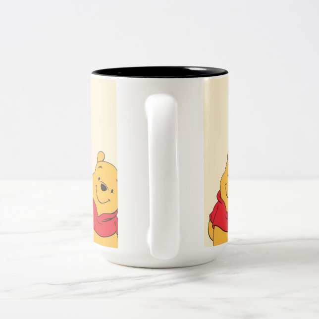 Caneca De Café Em Dois Tons pooh mug  (Alça)