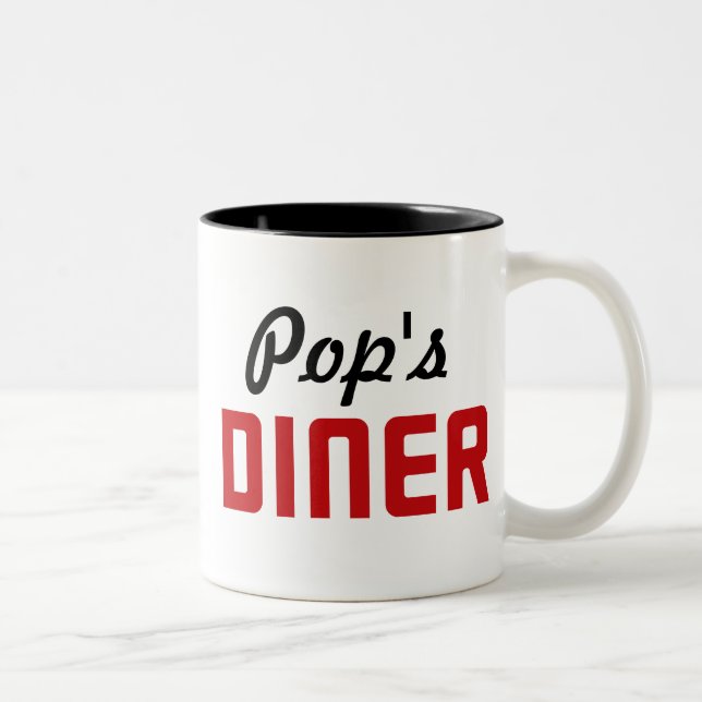 Caneca De Café Em Dois Tons Pop (Direita)
