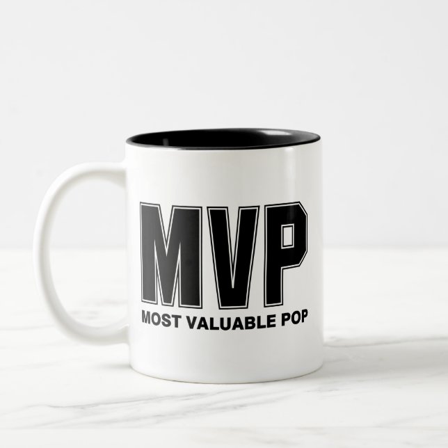 Caneca De Café Em Dois Tons Pop mais valioso (Esquerda)