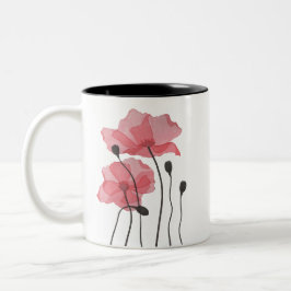 Caneca De Café Em Dois Tons Poppies