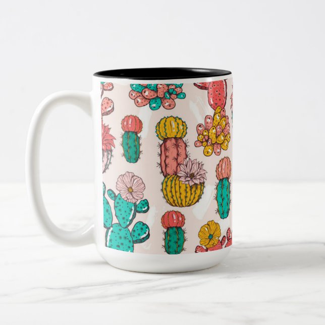 Caneca De Café Em Dois Tons Popular (Esquerda)