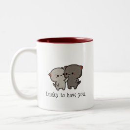 CANECA DE CAFÉ EM DOIS TONS POR AMOR
