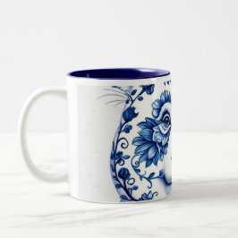 Caneca De Café Em Dois Tons Porcelain Panda