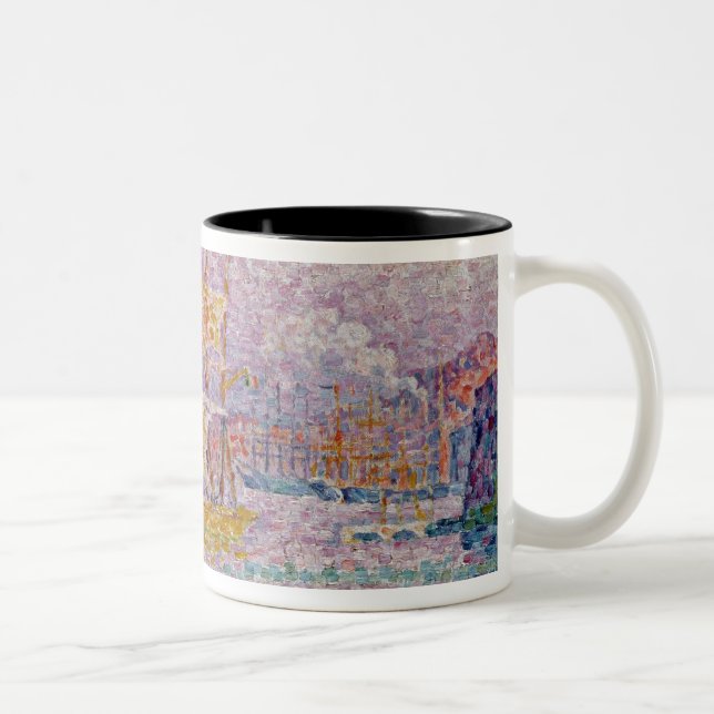 Caneca De Café Em Dois Tons Porto em Marselha, c.1906 (Direita)