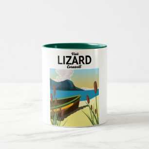Caneca De Café Em Dois Tons Poster de viagens litoral