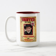 Poster Mug desejado ocidental