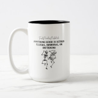Caneca De Café Em Dois Tons Postulado do Primeiro Pardo