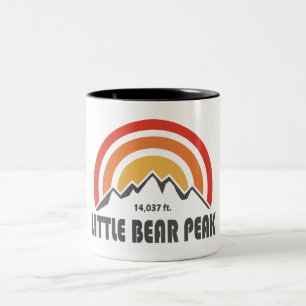 Caneca De Café Em Dois Tons Pouco pico do urso