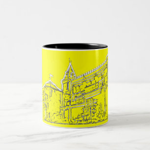 Caneca De Café Em Dois Tons Praça Ghirardelli, São Francisco, 1986