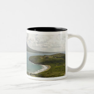 Caneca De Café Em Dois Tons Praia da Tartaruga, península sudeste, St Kitts,