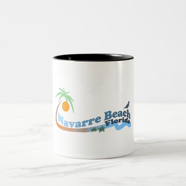 Caneca De Café Em Dois Tons Praia de Navarra (Centro)