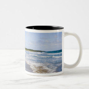 Caneca De Café Em Dois Tons Praia de Windward, Nevis