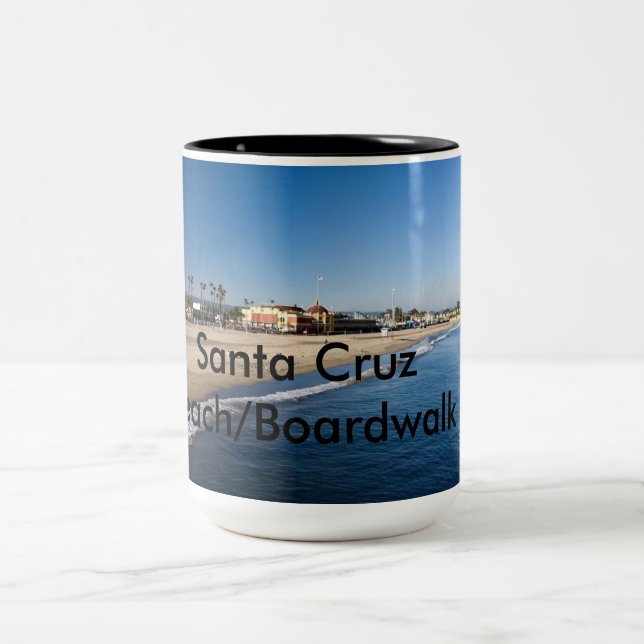 Caneca De Café Em Dois Tons Praia/passeio à beira mar de Santa Cruz (Centro)