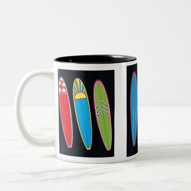 Caneca De Café Em Dois Tons Prancha clássicas (Esquerda)