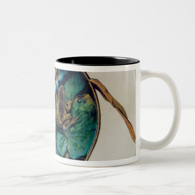 Caneca De Café Em Dois Tons Prato, c.1870-80 (Direita)