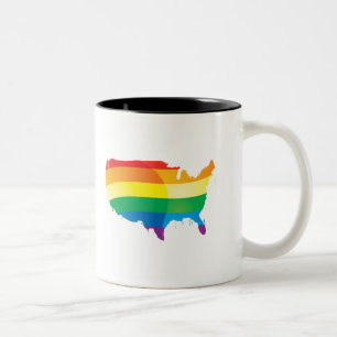 CANECA DE CAFÉ EM DOIS TONS PRAZER AMÉRICA