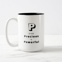 Precioso e Poderoso P - Luxo Personalizado