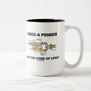 Caneca De Café Em Dois Tons Precisa De Um Primer Sobre O Código De Vida? DNA 