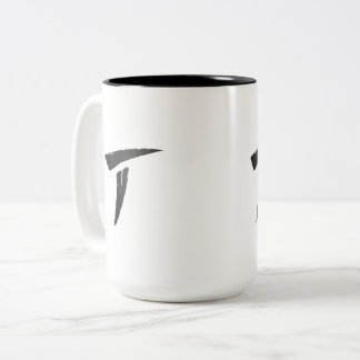 Caneca De Café Em Dois Tons Predador Preto