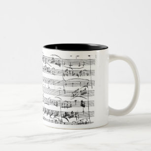 Caneca De Café Em Dois Tons Premier de Sonate para o violino e o cravo