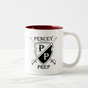 Caneca De Café Em Dois Tons Preparação de Pencey
